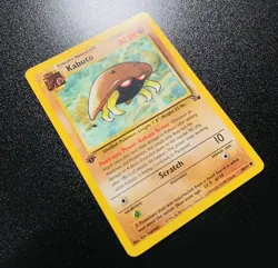 Kabuto 1st Edition Pokemon TCG Fossil Set 50/62 - NEAR MINT! - Image 2
