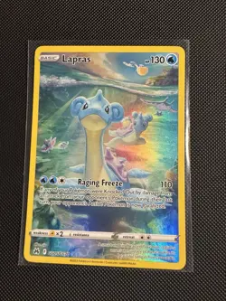 Lapras GG05/GG70 Crown Zenith: Galarian Gallery Pokemon Card NM - Image 1