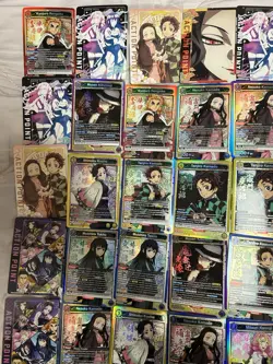 Union Arena Demon Slayer SR And Action Point Card Lot - Image 4