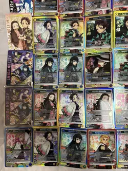Union Arena Demon Slayer SR And Action Point Card Lot - Image 5