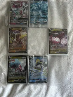 Pokemon Card Lot 24 Cards EX V GX Full Arts Blastiose Sylveon lot - Image 2