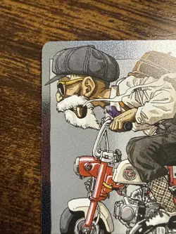 Master Roshi E-58 Silver Energy Marker Dragon Ball Manga Booster Card Fusion - Image 2