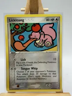 Lickitung 37/112 EX FireRed & LeafGreen Non Holo Pokemon Card LP/MP - Image 1