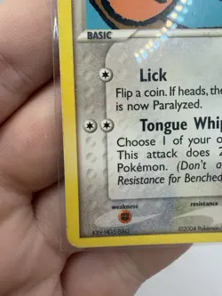 Lickitung 37/112 EX FireRed & LeafGreen Non Holo Pokemon Card LP/MP - Image 5