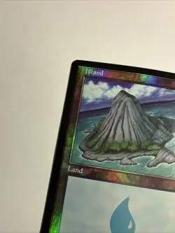 Magic the Gathering MTG Card: Island FOIL 332/350 Seventh 7th Edition Rare! - Image 4