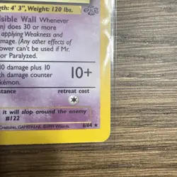 Pokemon TCG Mr. Mime Jungle 6/64 Pokemon Card Jungle - Image 4