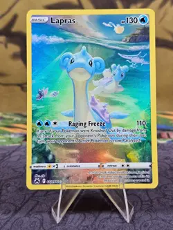 Pokemon Lapras GG05/GG70 Crown Zenith: Galarian Gallery Holo NM - Image 1
