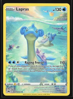LAPRAS GG05/GG70 HOLO CROWN ZENITH GALARIAN GALLERY Pokemon NM - Image 1
