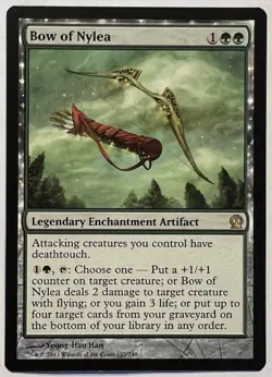 MTG Bow of Nylea-Theros NM-M - Image 1
