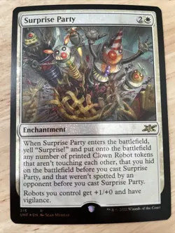 MTG Surprise Party GALAXY FOIL #315 Unfinity UNF NM/M - Image 1