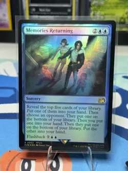 Memories Returning FOIL: Rare 0063: Final Fantasy MTG (NM) - Image 1