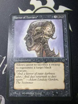 Horror of Horrors Legends Black Uncommon Magic: The Gathering - Image 1