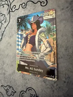 Ms. All Sunday - OP14-084 SR - Alt Art - English - The Azure Sea’s Seven - Image 3