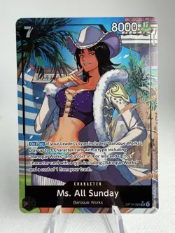 Ms. All Sunday SR (Alt Art) OP14-084 THE AZURE SEA'S SEVEN English - Image 1
