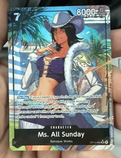 Ms. All Sunday SR (Alt Art) OP14-084 THE AZURE SEA'S SEVEN English - Image 1