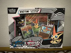*Sealed Unova Victini Illustration Collection Black Bolt White Flare* Pokemon - Image 1