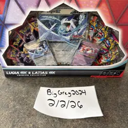 Pokemon TCG: Lugia ex & Latias ex Premium Collection Box FACTORY SEALED - Image 1