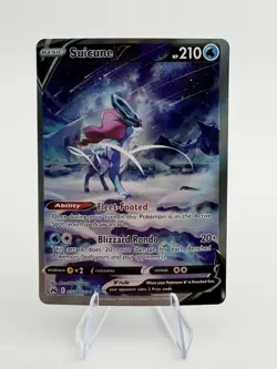 Suicune V GG38/GG70 Pokemon Crown Zenith: Galarian Gallery Holo NM - Image 1