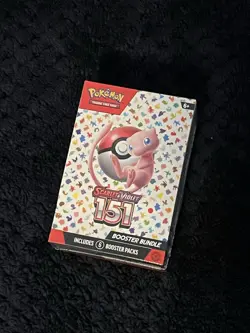 Pokemon Scarlet Violet 151 Booster Bundle 6-Pack Factory-Sealed English - Image 1
