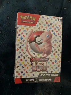 Pokemon Scarlet Violet 151 Booster Bundle 6-Pack Factory-Sealed English - Image 2