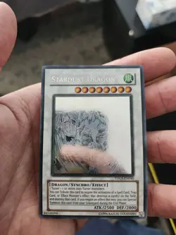 Yu-Gi-Oh! TCG Stardust Dragon TDGS-EN040 Ghost Rare Unlimited - Image 1