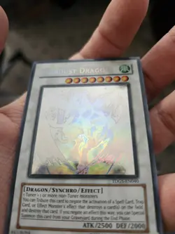 Yu-Gi-Oh! TCG Stardust Dragon TDGS-EN040 Ghost Rare Unlimited - Image 3