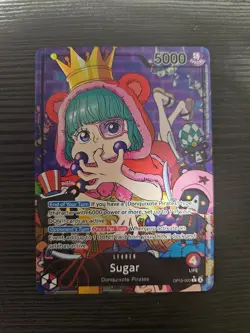 Sugar (Parallel) Royal Blood (OP10 -003) NM 💎 One piece TCG - Image 1