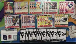 One Piece Card Game - Demo Deck - Monkey D. Luffy OP01-003 Leader, Open and Used - Image 2