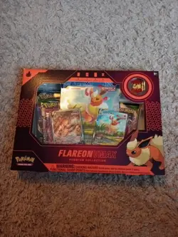 Pokemon TCG Flareon VMAX Premium Collection Box Brand New & Sealed - Image 1