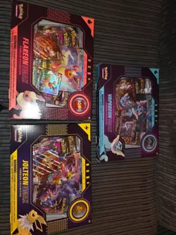 Pokemon TCG | VMAX Premium Collection - Vaporeon, Jolteon, Flareon | New /Sealed - Image 2