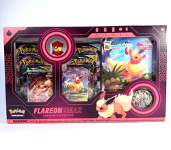 Pokemon TCG: Flareon VMAX Premium Collection Box - Factory Sealed - Image 1