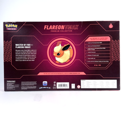 Pokemon TCG: Flareon VMAX Premium Collection Box - Factory Sealed - Image 2