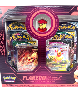 Pokemon TCG: Flareon VMAX Premium Collection Box - Factory Sealed - Image 5