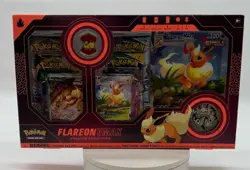 Auction #1 Pokemon TCG Flareon VMAX Premium Collection Box SEALED - Image 1
