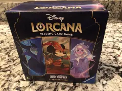Disney Lorcana ~ First Chapter Illumineer's Trove Box ~RARE 1st Wave - Image 1