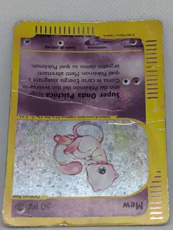 Mew 019/165 Expedition Base Set Holo Ultra Rare Pokemon TCG Nintendo ITALIAN - Image 4