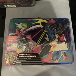 Pokemon TCG 2025 Fall Collector Chest Tin Sealed New FREE SHIPPING - Image 1