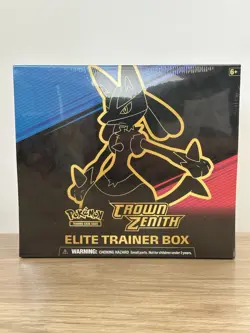 Pokemon TCG Crown Zenith Elite Trainer Box ETB Brand New & Sealed - Image 1
