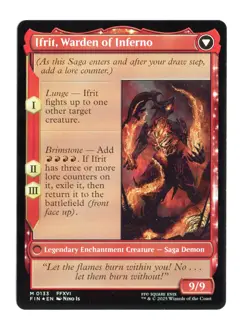 Clive, Ifrit's Dominant M 133 Foil FINAL FANTASY MTG Card NM - Image 2