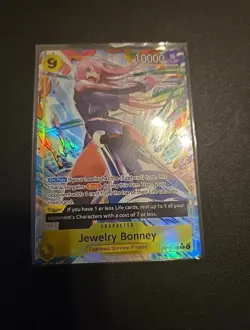 Jewelry Bonney (Alt Art) OP13-108 SR Carrying on His Will - ONE PIECE English 🔥 - Image 1