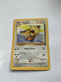 Pidgeot 24/64 Non Holo Jungle Set Rare Pokemon Card WOTC - Image 1