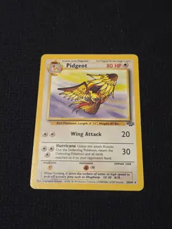 Pidgeot 24/64 Non Holo Jungle Set Rare Pokemon Card WOTC LP - Image 2