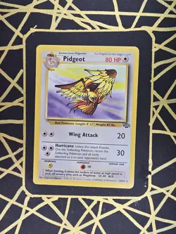 🔥 Pidgeot Jungle 24/64 🔥 Non Holo Rare Jungle Set Pokemon Card WOTC TCG 1999 - Image 2