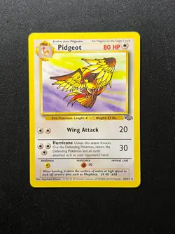 Pokemon WOTC Card - Pidgeot - Jungle Set - Non-Holo Rare - 24/64 - LP - Image 1