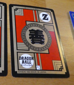 DRAGON BALL GT Z DBZ SUPER BATTLE PART CARD CARDDASS CARTE 240 JAPAN 1993 MINT - Image 2