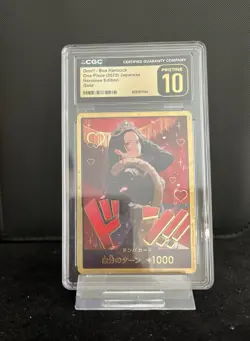Boa Hancock Gold DON Eb03 One Piece Card Cgc Prestine 10 Japanese - Image 1