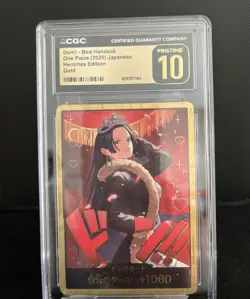 Boa Hancock Gold DON Eb03 One Piece Card Cgc Prestine 10 Japanese - Image 2