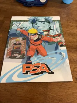 PSA Magazine x Kayou Exclusive NARUTO UZUMAKI PROMO CARD and Magazine Base Cover - Image 1