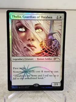 Thalia, Guardian of Thraben - [Foil] MTG Promo Card NM - Image 1