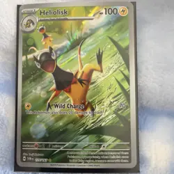 Heliolisk 177/167 Holo Illustration Rare Twilight Masquerade Pokemon Card - Image 1